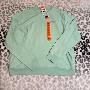 Fila Mist Green XXL Sweatshirt